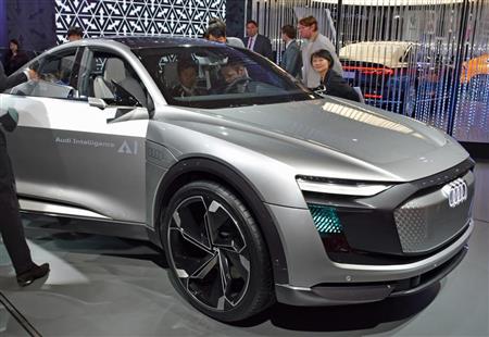 アウディのＥＶコンセプトカー、Ｅｌａｉｎｅ