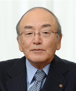 日本商工会議所の三村明夫会頭（寺河内美奈撮影）