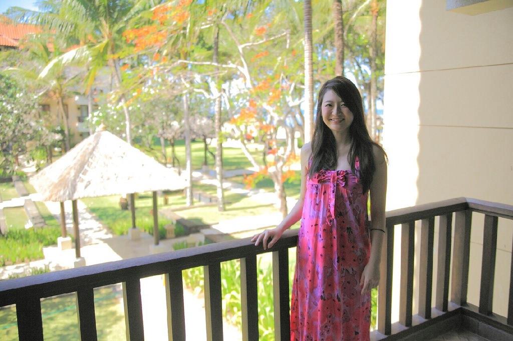 松井さん。インドネシアのバリ島にて