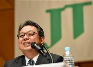 ＪＴの寺畠正道社長