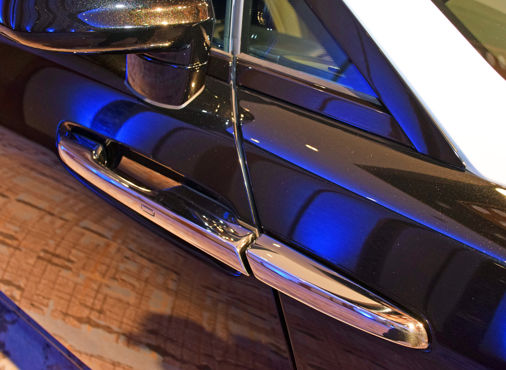 コーチドアのハンドル