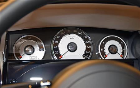 「レイス」のメーターパネル