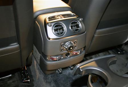 後席用のエアアウトレット