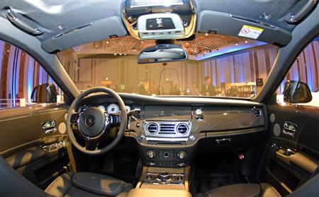 ロールス・ロイス「ゴースト」のインテリア