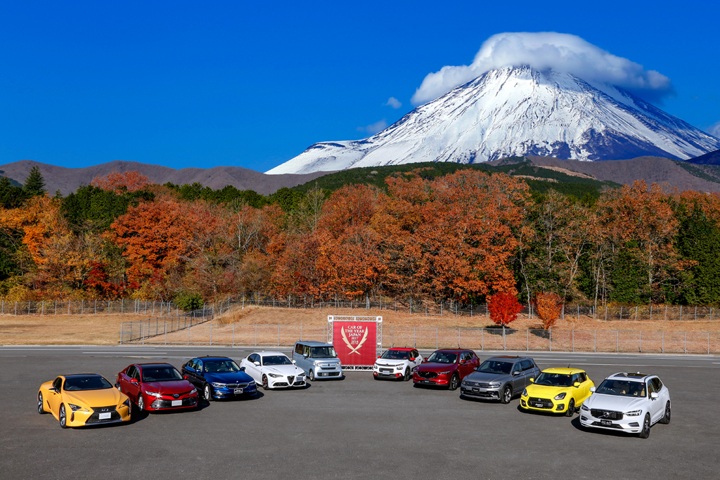 「１０ＢＥＳＴＣＡＲ」が勢ぞろい。この中から大賞が選ばれる