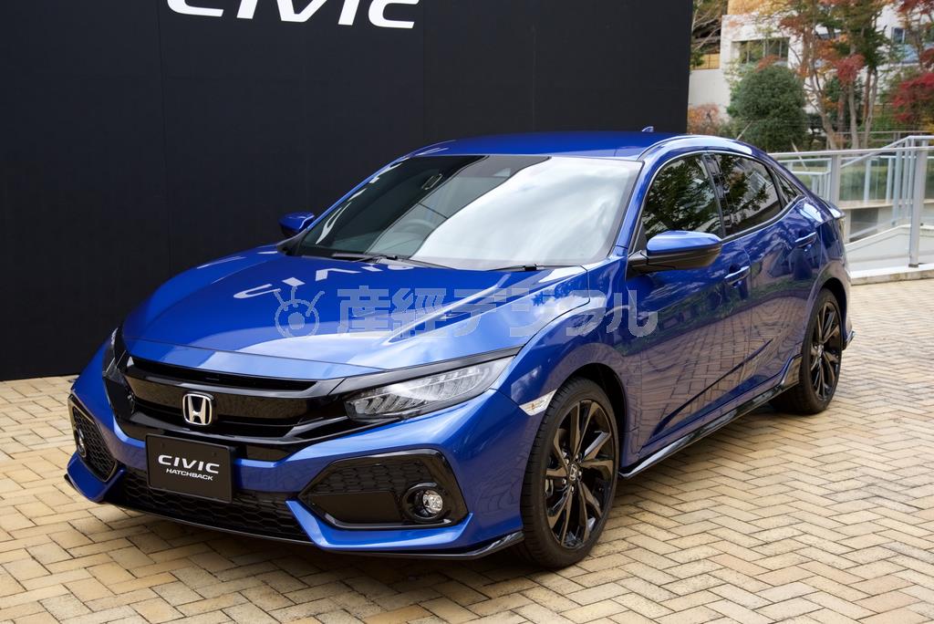 英国生産のため“輸入車”となるハッチバック。ホンダ・シビックハッチバック