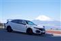 快晴の伊豆スカイラインで富士をバックに。ホンダ・シビックＴＹＰＥＲ