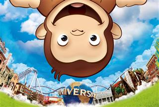 来春の新アトラクション「プレイング・ウィズ・おさるのジョージ」のイメージ（ユー・エス・ジェイ提供）