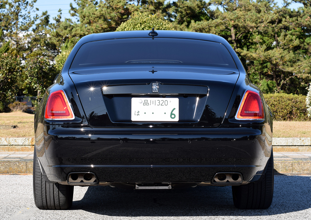 威厳を感じるリヤビュー