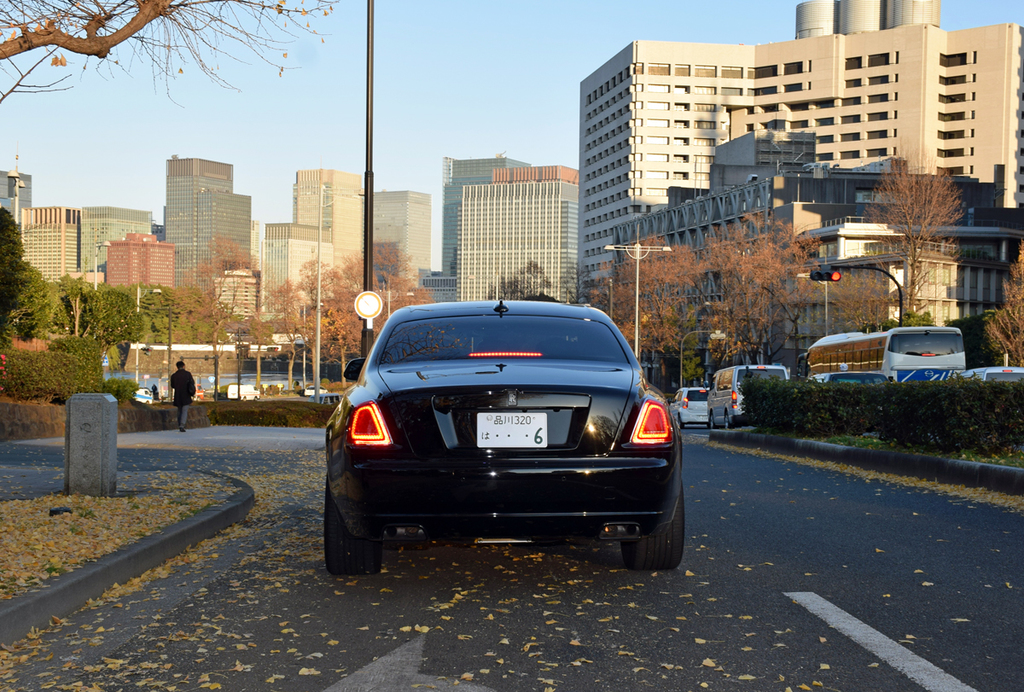 国会議事堂周辺を走るゴースト