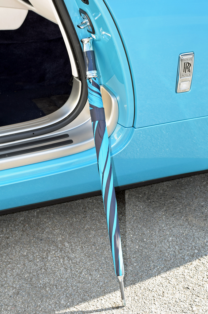 ボディカラーにマッチした傘