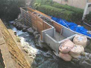 静岡県長泉町で開発中の小水力発電所