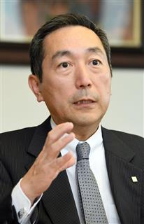 尾賀真城氏（宮川浩和撮影）
