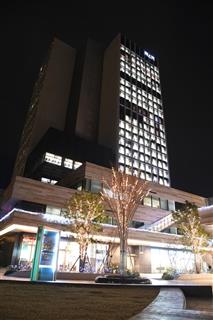 楽天本社が入るビル＝東京都世田谷区（宮川浩和撮影）