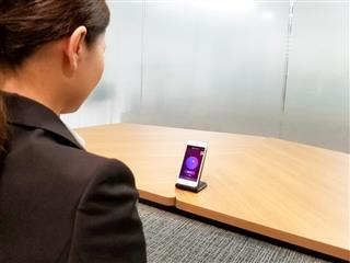 AI面接サービス「SHaiN」を受ける様子（同社提供）