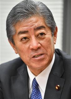 自民党の岩屋毅衆院議員（斎藤良雄撮影）