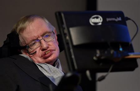 宇宙物理学者のスティーブン・ホーキング博士（ロイター）