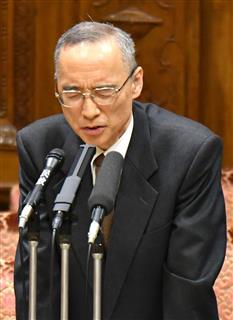 参院予算委員会で答弁する財務省の太田充理財局長=19日午前、国会・参院第1委員会室(斎藤良雄撮影) 参院予算委員会で答弁する財務省の太田充理財局長=19日午前、国会・参院第1委員会室(斎藤良雄撮影)