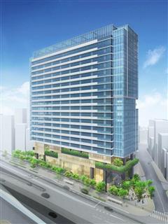 IoTを活用したオフィスビルとなる「(仮称)南平台プロジェクト」(東京都渋谷区)のイメージ IoTを活用したオフィスビルとなる「(仮称)南平台プロジェクト」(東京都渋谷区)のイメージ