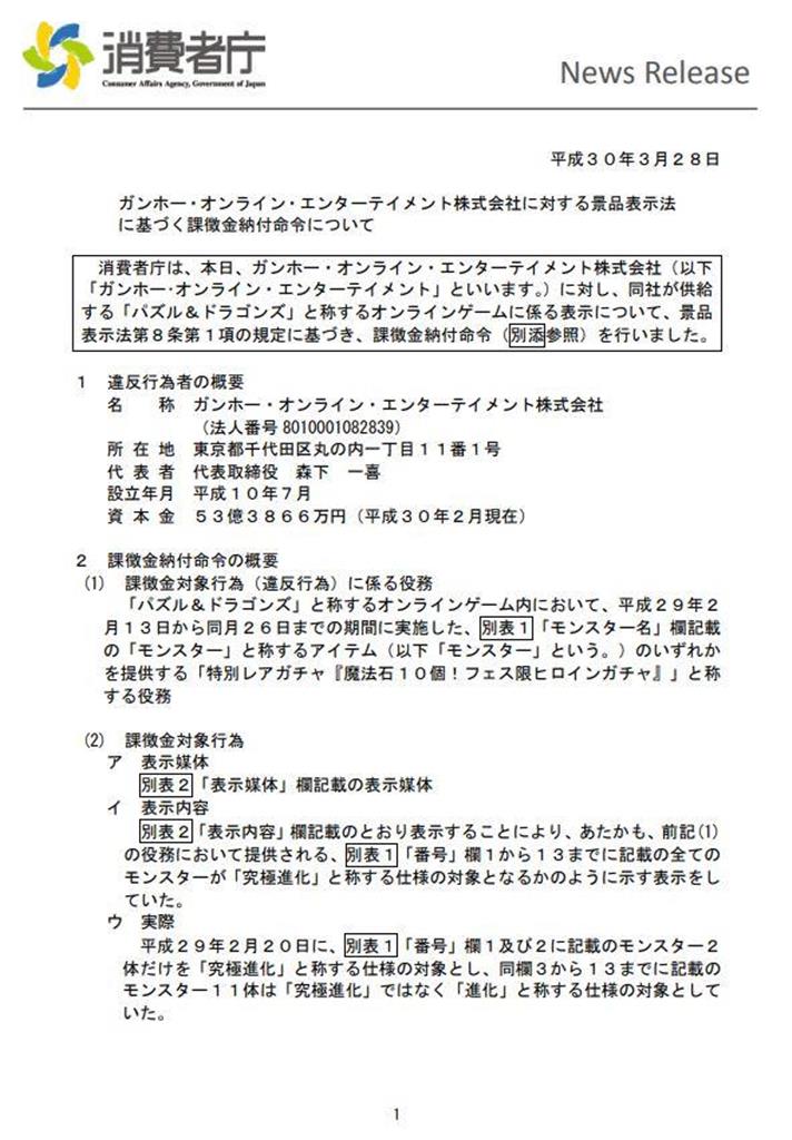 消費者庁ホームページより