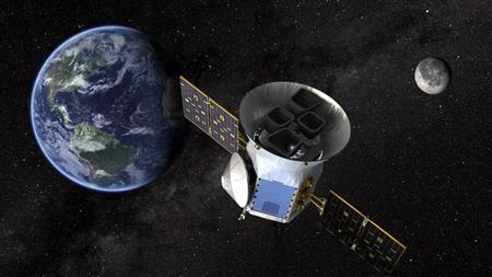NASAの太陽系外惑星探査衛星TESS（NASA提供、ロイター）