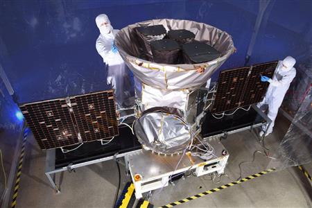 NASAの太陽系外惑星探査衛星TESS＝２８日（ロイター）