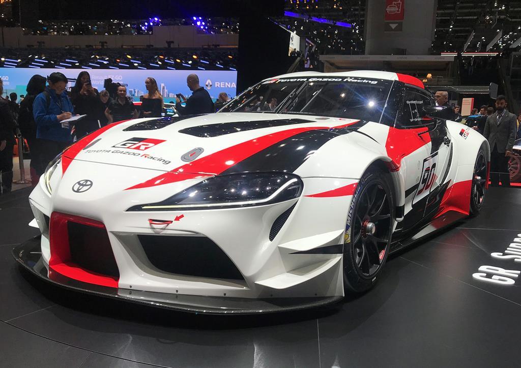 新機軸を色々と模索するトヨタの「ＧＲスープラ・レーシング・コンセプト」、新型スープラは先にレーシングマシンが姿を現した。