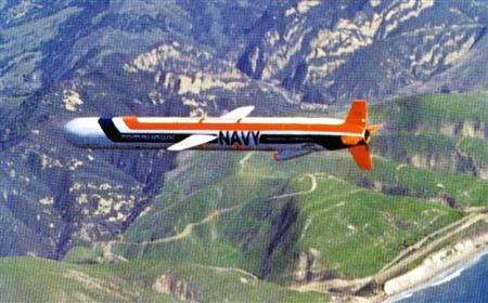 米軍の巡航ミサイル、トマホーク（ロイター）