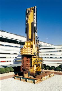 サイレントパイラー１号機。後継機よりかなり大型だ