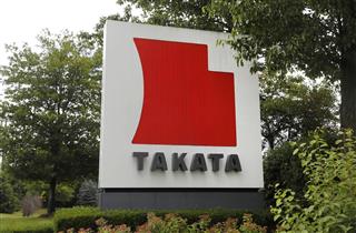 米ミシガン州にあるタカタの米子会社＝２０１７年６月（ＡＰ）
