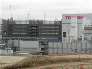 東芝メモリの四日市工場=三重県四日市市 東芝メモリの四日市工場=三重県四日市市
