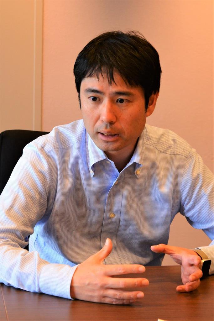 電子地域通貨プラットホームを開発したアイリッジの小田健太郎社長