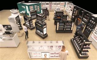 アイスタイルが韓国でプロデュースするコスメゾーンのイメージ