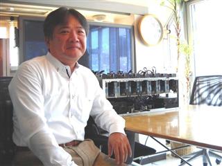 KAMIKAZE開発の技術指揮をとった尾崎憲一・TRIPLE-1取締役CTO=東京都中央区 KAMIKAZE開発の技術指揮をとった尾崎憲一・TRIPLE-1取締役CTO=東京都中央区