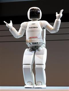 ホンダの二足歩行ロボット「ＡＳＩＭＯ（アシモ）」