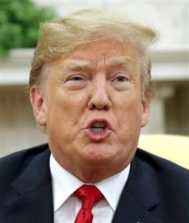 トランプ米大統領（ＡＰ＝共同）