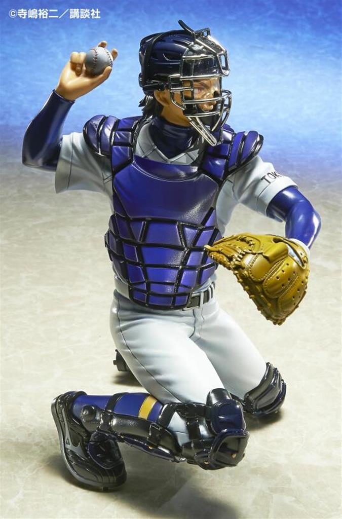 「ワンダーショウケース」作品として販売されるおあげ作「御幸一也」のフィギュア(C)寺嶋裕二／講談社