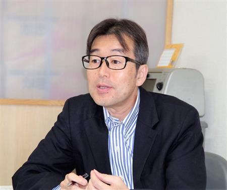 農産物輸出をワンストップでサポートするシステムについて話すＮＥＣソリューションイノベータの中浦秀晃上級プロフェッショナル