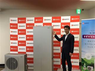 「ＺＥＨの普及に貢献したい」と話すノーリツの楠克博執行役員