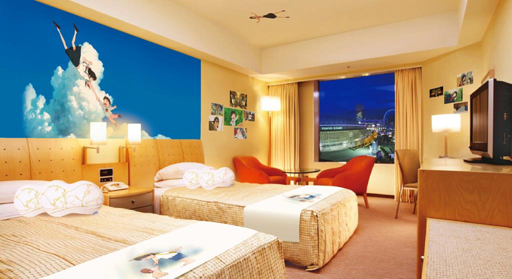 「未来のミライ」コラボレーションルームのデザインイメージ (C)2018 スタジオ地図