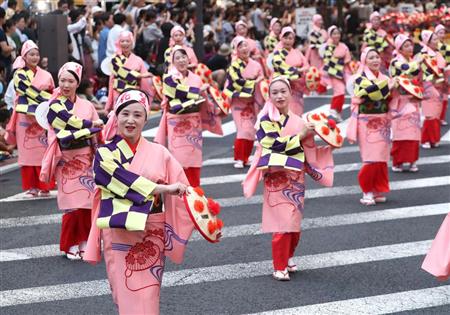 動画でお届け ヤッショ マカショ 山形花笠まつりが開幕 Sankeibiz サンケイビズ