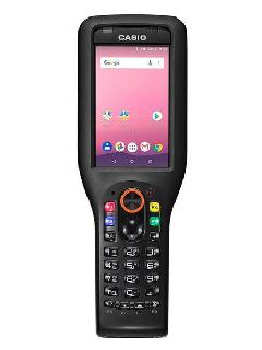 カシオ計算機が発売するハンディターミナル「ＤＴ－Ｘ４００」。アンドロイドＯＳを使う製品の開発を加速する