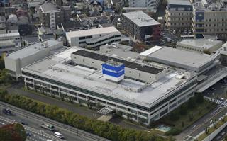 英ボーダフォンとＩｏＴ家電の実証実験をドイツ・フランクフルトで実施するパナソニックの本社＝大阪府門真市