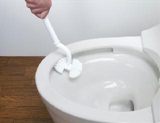 「マーナ２ｉｎ１ＳＬＩＭトイレブラシ」