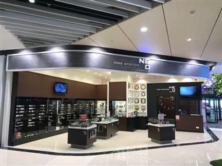 ナカザワがカンボジア・プノンペン市のイオンモール内に設置した店舗（ＪＢＩＣ提供）