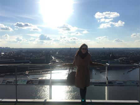 木村さん。アムステルダムにて