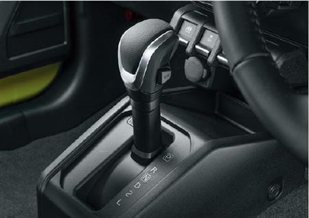 ジムニーのシフトレバー