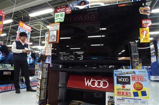 日立ブランドのテレビ「Ｗｏｏｏ」