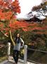 大洲さん。紅葉を見に京都へ