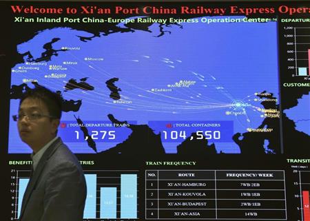 中国、貿易の軸足は大陸へ　貨物鉄道網の利用拡大　日本も参入